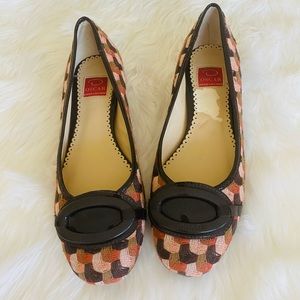 Oscar de la Renta Ballari woven flats, Sz. 7